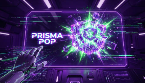 Arte promocional de Prisma Pop